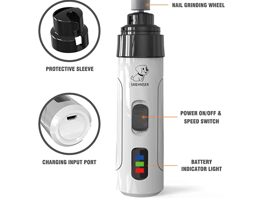 Pet Nail Circular Grinder