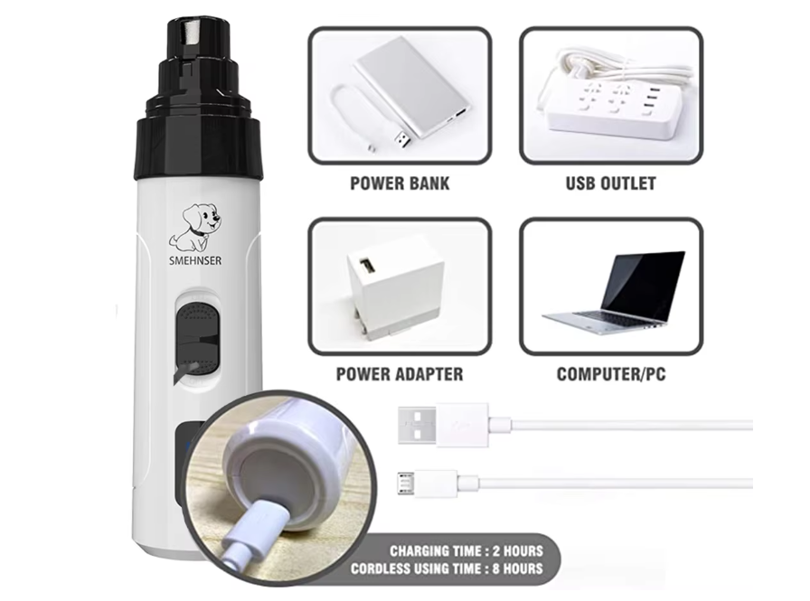 Pet Nail Circular Grinder