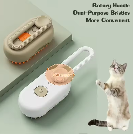 Pet Steam Clean & Massage Brush