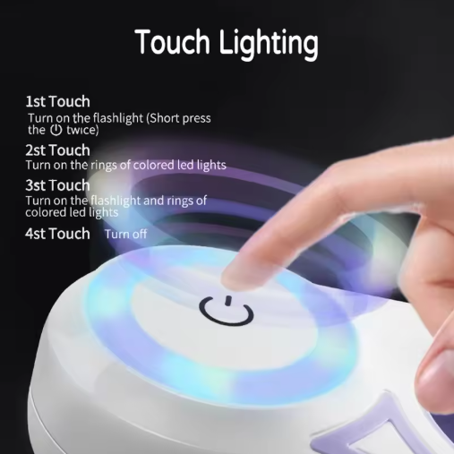 LED Retractable Dog Leash