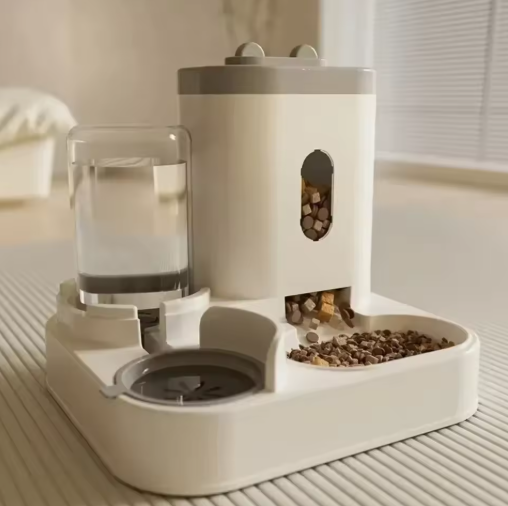 Automatic Feeder & Water Bowl for Small Pets
