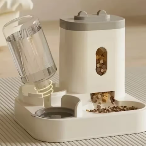 Automatic Feeder & Water Bowl for Small Pets