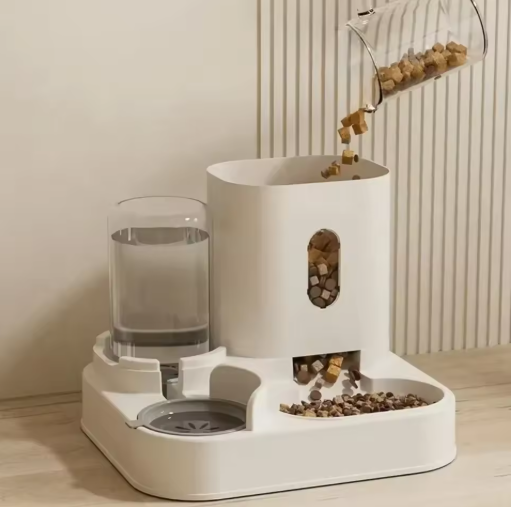 Automatic Feeder & Water Bowl for Small Pets
