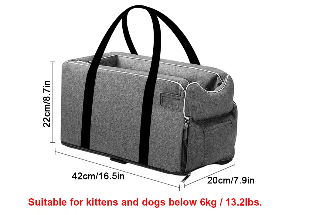 Portable Supportive Pet Handbag Booster Seat