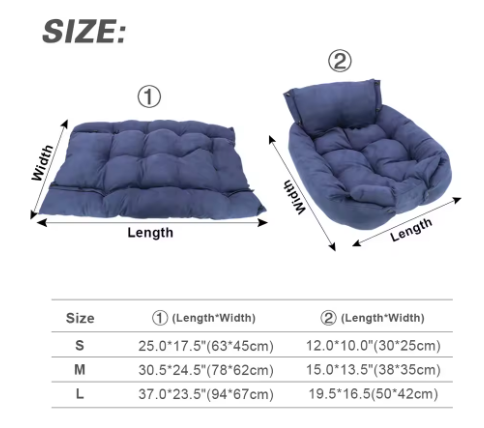 Pet Orthopedic Sofa Cushion Bed