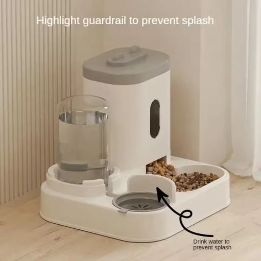 Automatic Feeder & Water Bowl for Small Pets