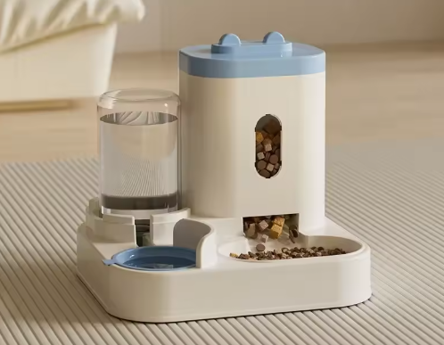 Automatic Feeder & Water Bowl for Small Pets