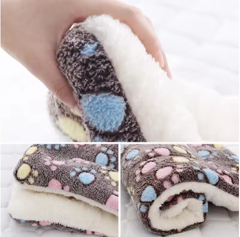 Soft Flannel Pet Pillow Mat Colourful