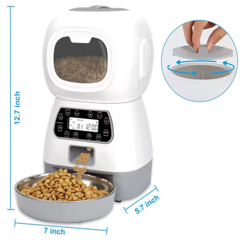 Smart Automatic Pet Feeder with Timer