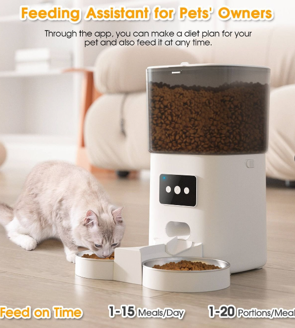 Smart Automatic Pet Feeder with Timer