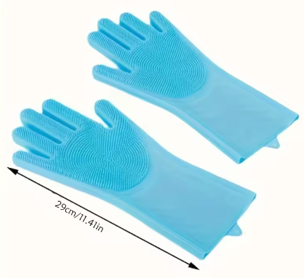 Pet Shower Scrub Pack (Gloves & Shampoo Dispenser)
