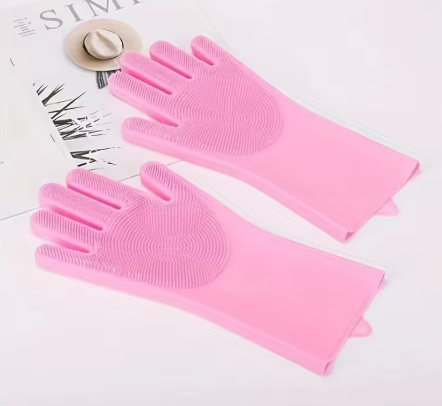 Pet Shower Scrub Pack (Gloves & Shampoo Dispenser)
