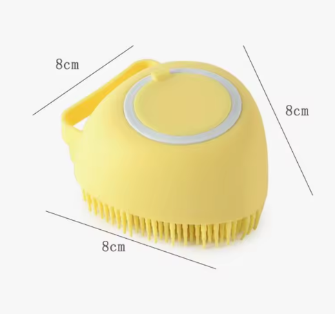 Pet Shower Scrub Pack (Gloves & Shampoo Dispenser)