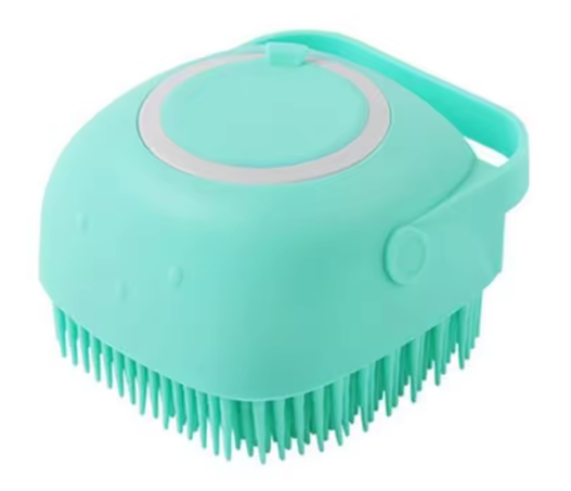 Pet Shower Scrub Pack (Gloves & Shampoo Dispenser)