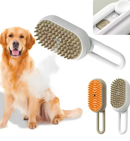 Pet Steam Clean & Massage Brush